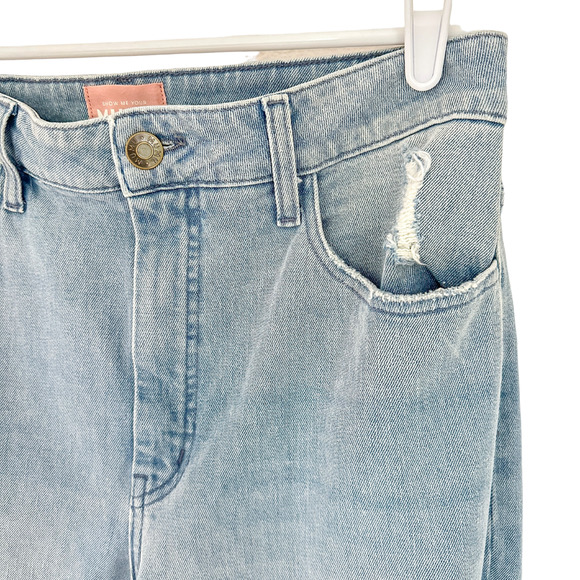 Show Me Your MuMu Midtown Straight Leg 90s Highrise Blue Jeans Womens Size 31 - Picture 10 of 13